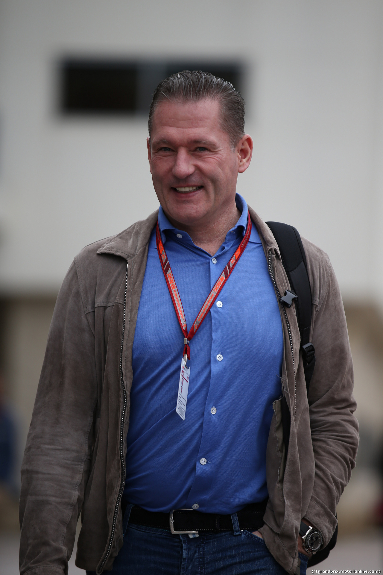 GP USA, 20.10.2018- Jos Verstappe (NDL) father of Max Verstappen (NED) Red Bull Racing RB14