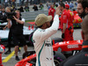 GP USA, 20.10.2018- Qualifiche, Lewis Hamilton (GBR) Mercedes AMG F1 W09 celebrates his pole position