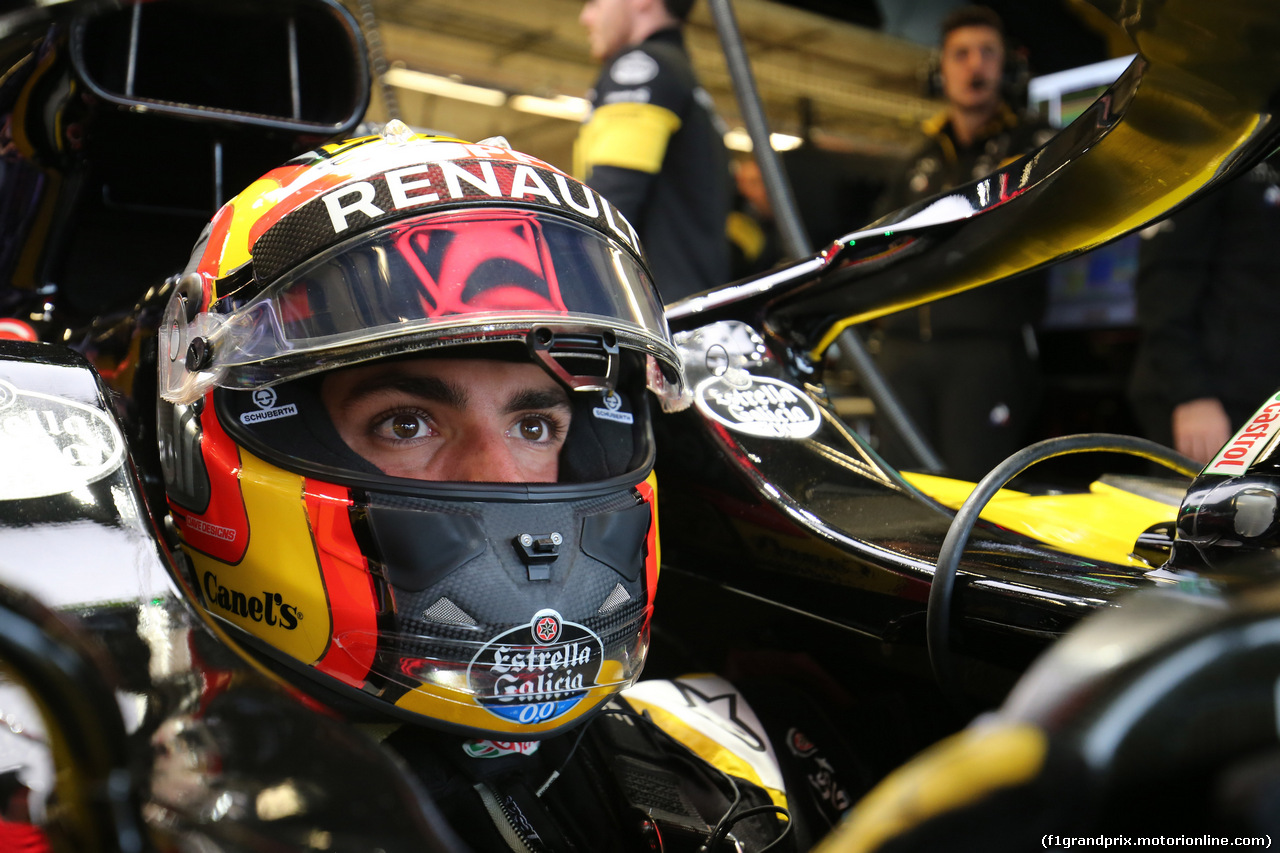 GP USA, 19.10.2018- free Practice 1, Carlos Sainz Jr (ESP) Renault Sport F1 Team RS18