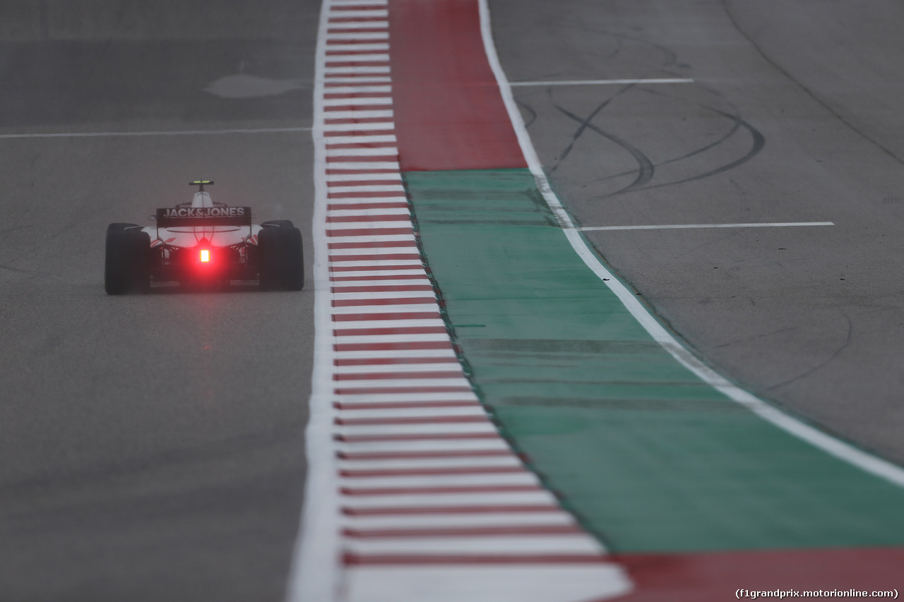 GP USA, 19.10.2018- free Practice 1, Kevin Magnussen (DEN) Haas F1 Team VF-18