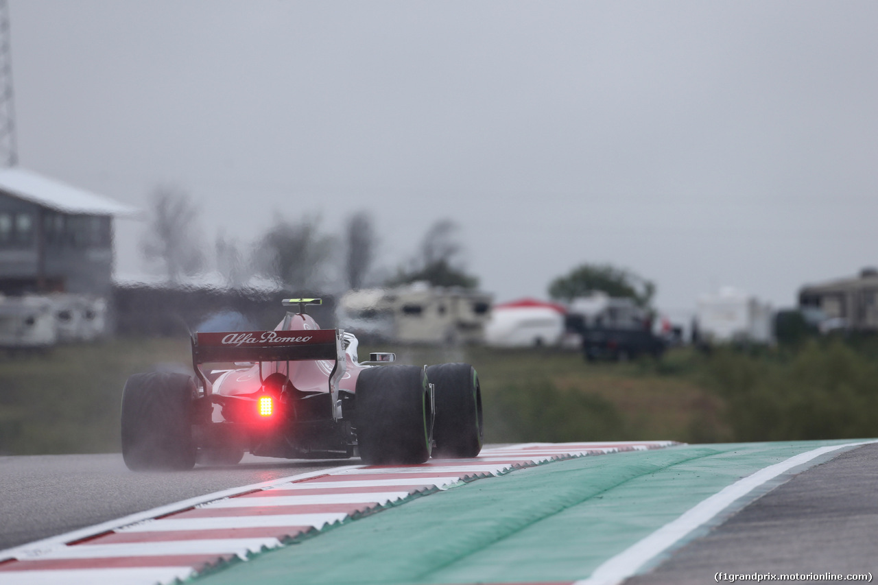 GP USA, 19.10.2018- free Practice 1, Charles Leclerc (GER) Alfa Romeo Sauber C37