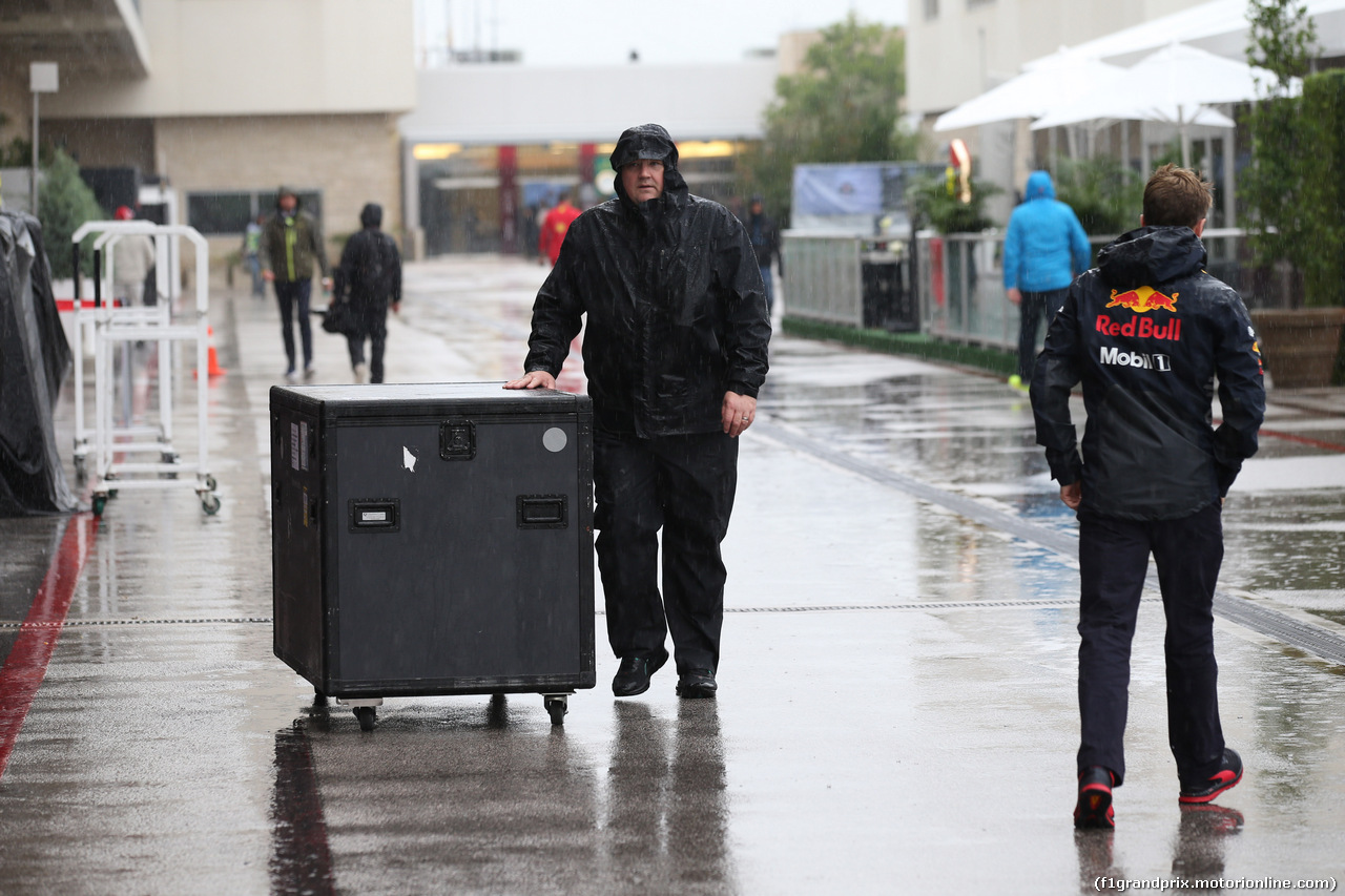 GP USA, 19.10.2018- Rain