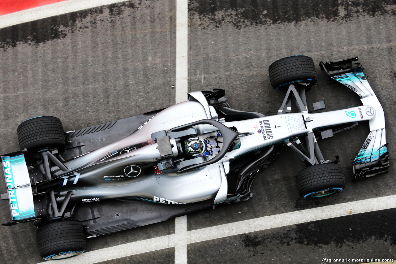 MERCEDES F1 W09, Valtteri Bottas (FIN) Mercedes AMG F1 W09.
22.02.2018.