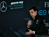 MERCEDES F1 W09, Toto Wolff (GER) Mercedes AMG F1 Shareholder e Executive Director with the media.
22.02.2018.