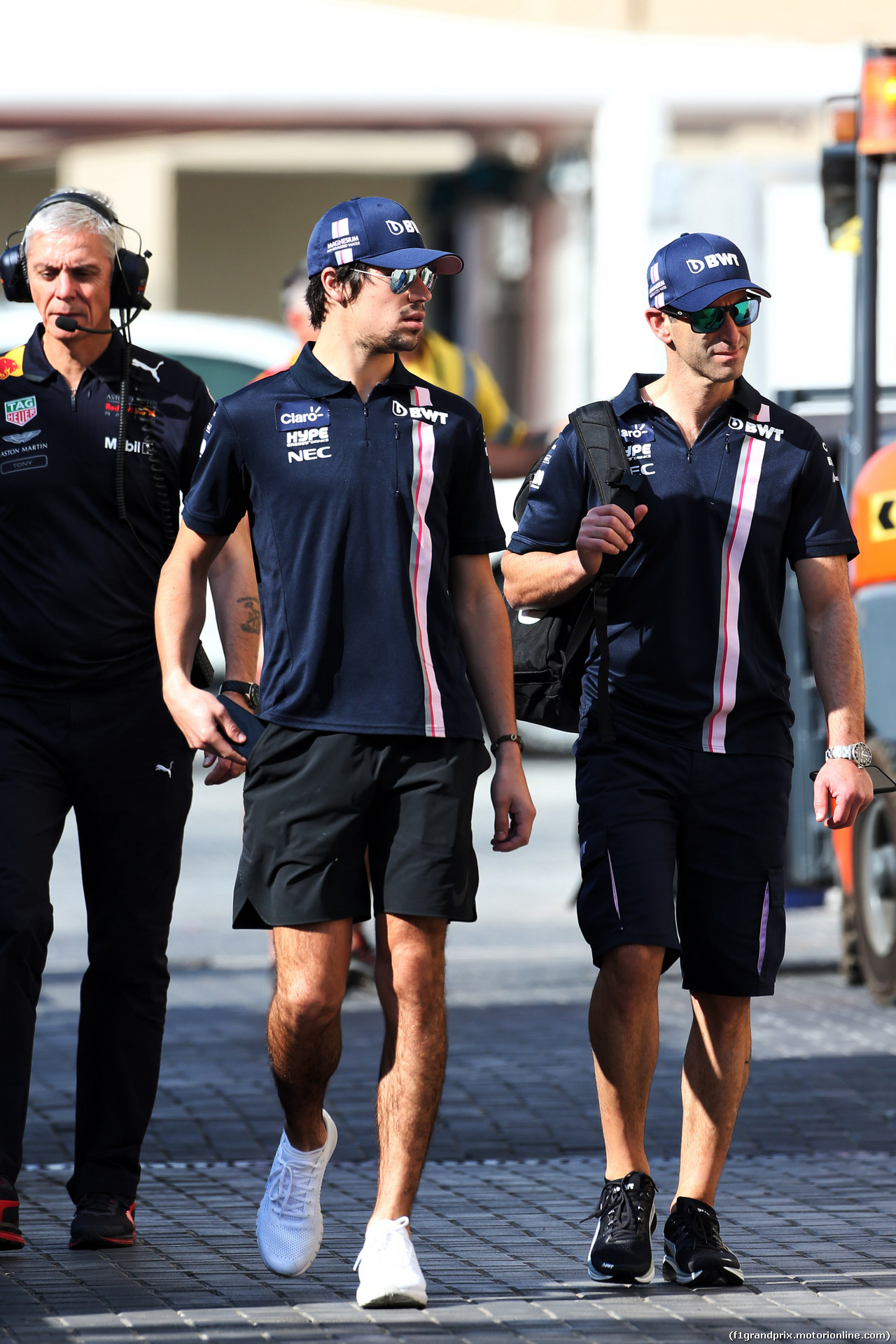 TEST F1 ABU DHABI 27 NOVEMBRE, Lance Stroll (CDN) Racing Point Force India F1 Team.
27.11.2018.