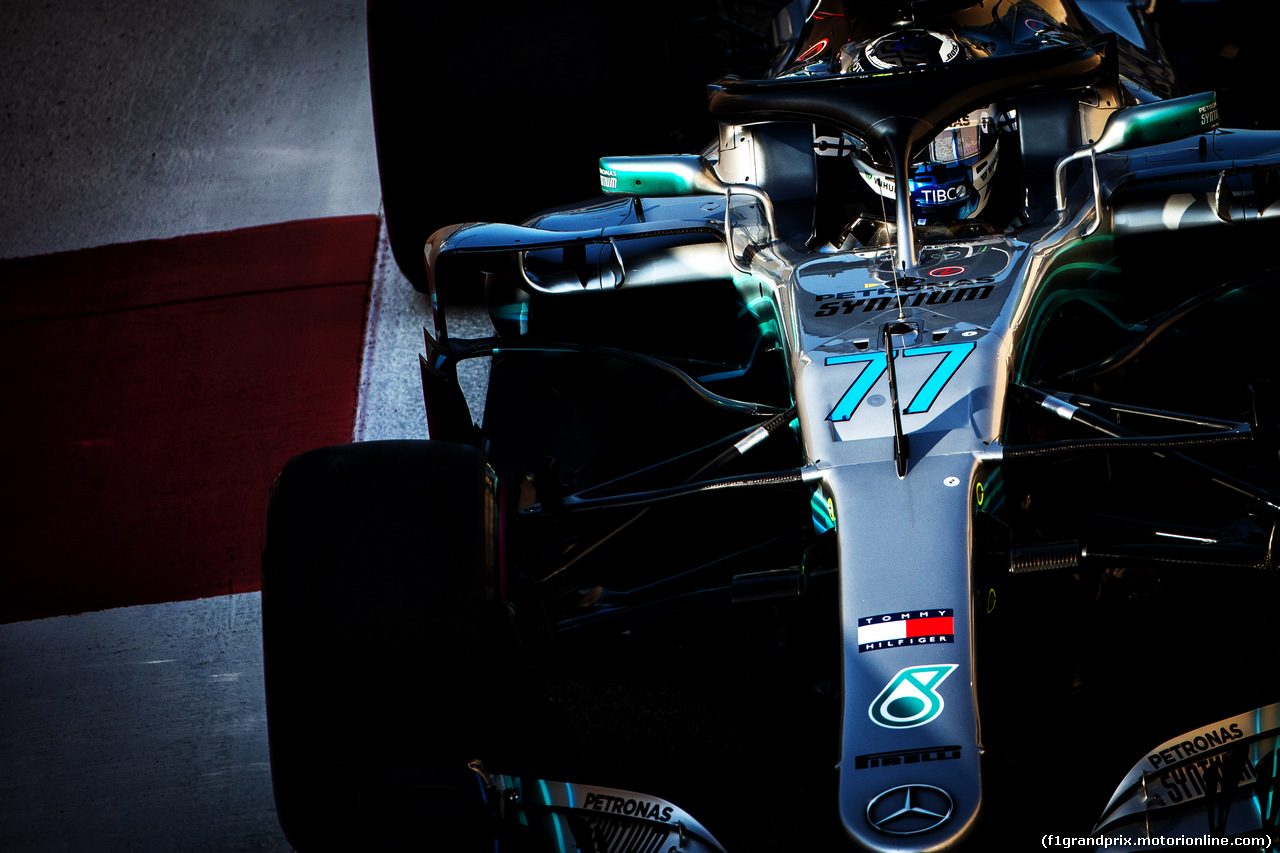 TEST F1 ABU DHABI 27 NOVEMBRE, Valtteri Bottas (FIN) Mercedes AMG F1 W09.
27.11.2018.