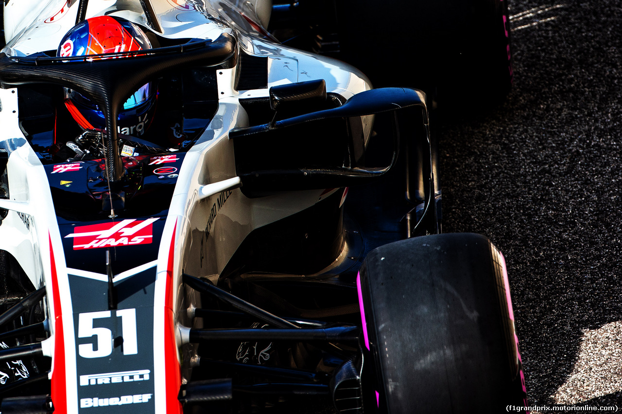 TEST F1 ABU DHABI 27 NOVEMBRE, Pietro Fittipaldi (BRA) Haas VF-18 Test Driver.
27.11.2018.