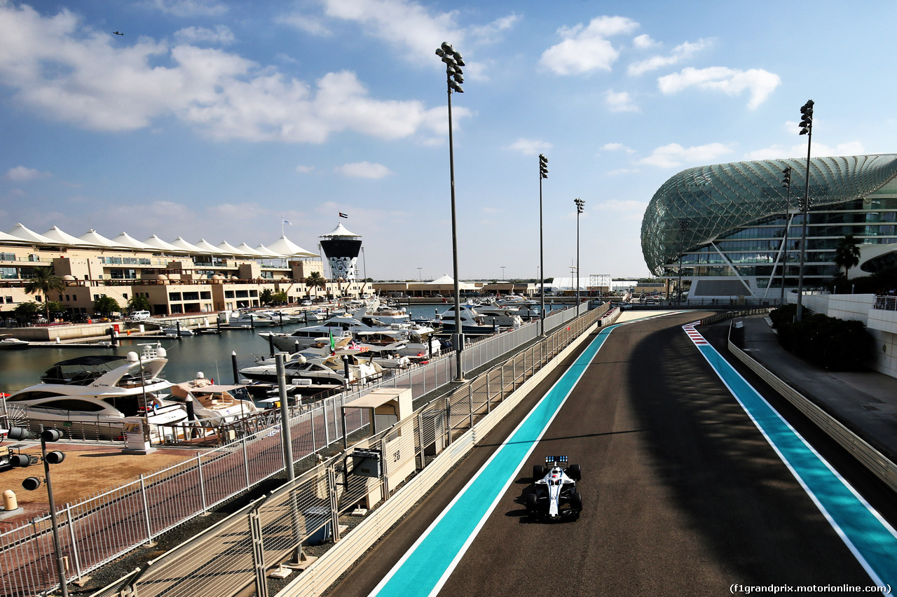 TEST F1 ABU DHABI 27 NOVEMBRE, George Russell (GBR) Williams FW41.
27.11.2018.