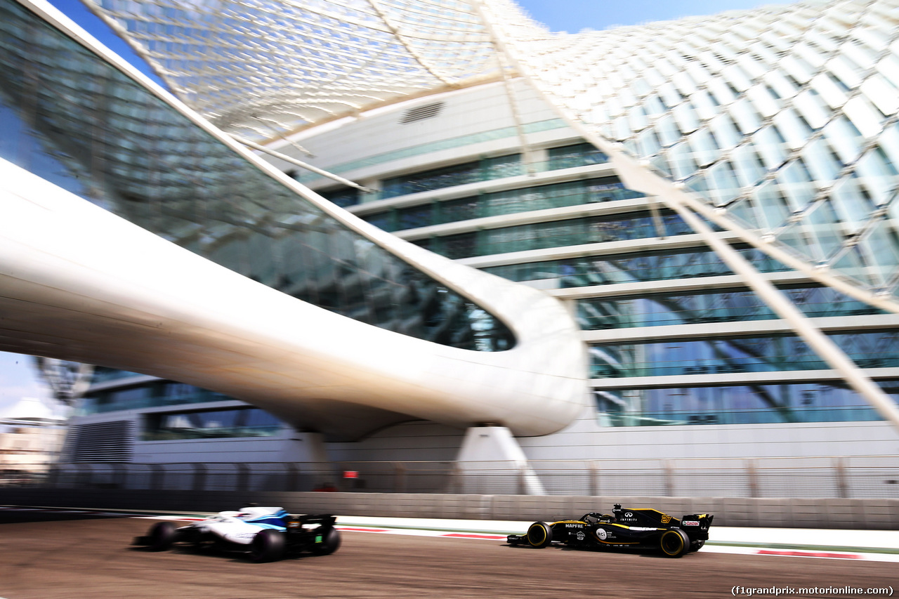 TEST F1 ABU DHABI 27 NOVEMBRE, Nico Hulkenberg (GER) Renault Sport F1 Team RS18.
27.11.2018.