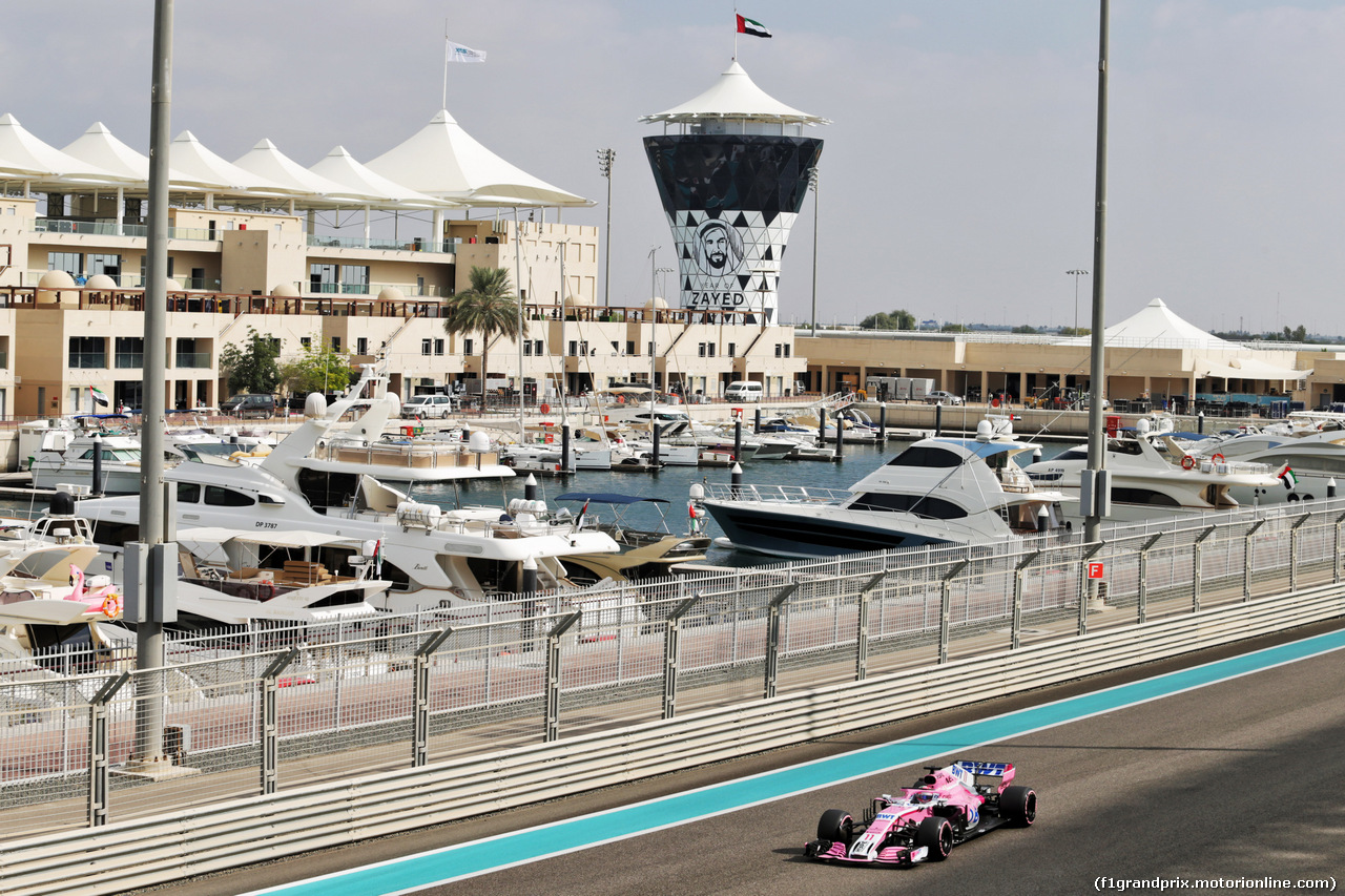 TEST F1 ABU DHABI 27 NOVEMBRE