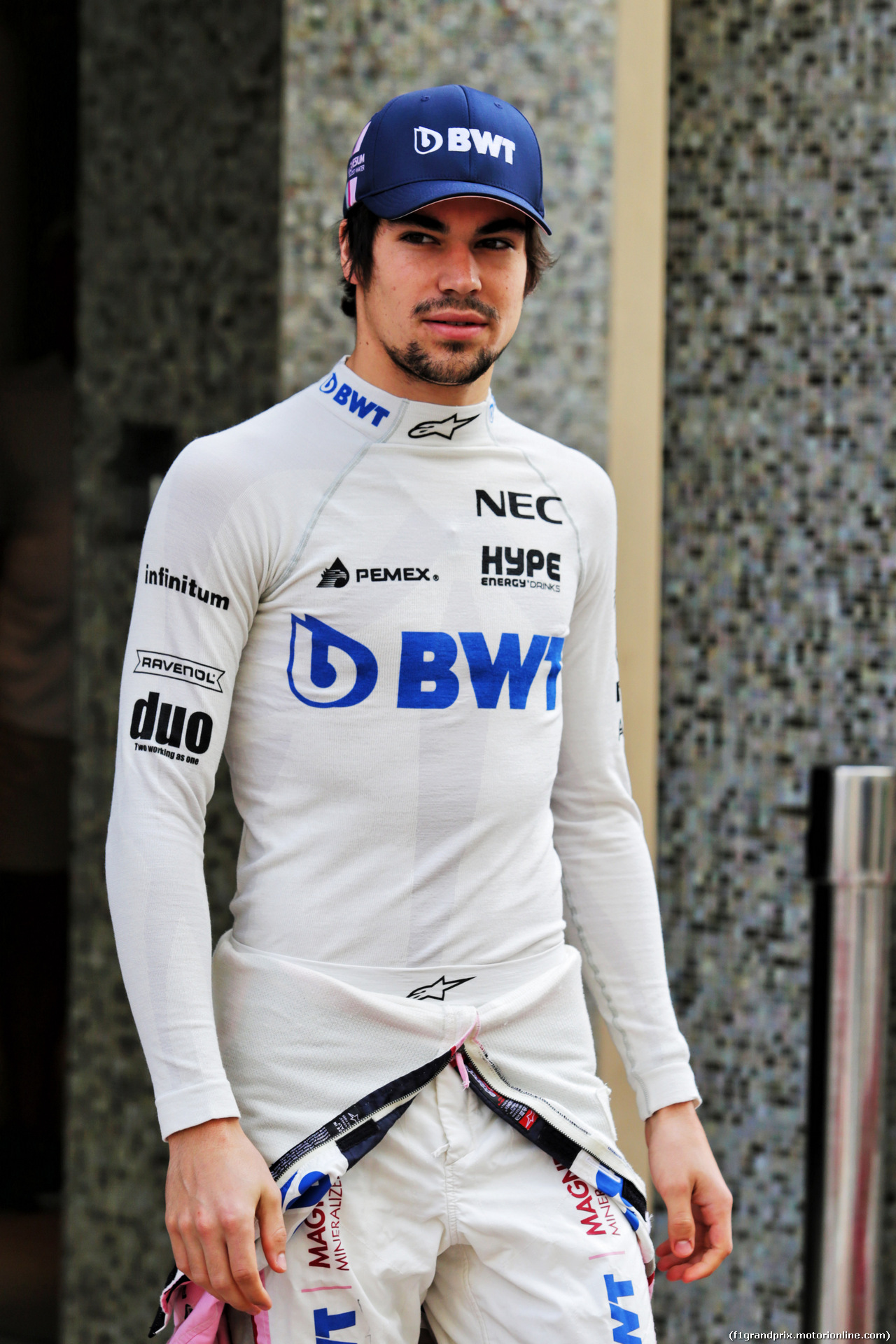 TEST F1 ABU DHABI 27 NOVEMBRE, Lance Stroll (CDN) Racing Point Force India F1 Team.
27.11.2018.