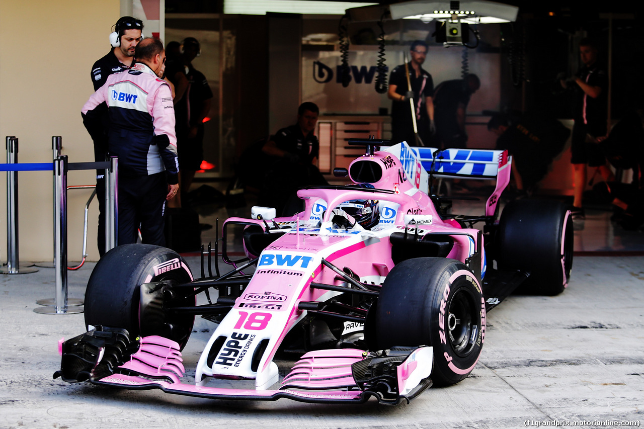TEST F1 ABU DHABI 27 NOVEMBRE