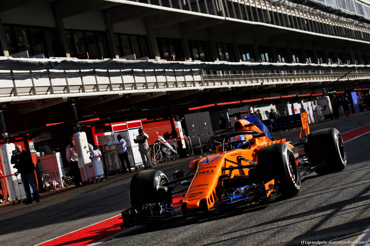 TEST F1 BARCELLONA 15 MAGGIO, Lando Norris (GBR) McLaren MCL33 Test Driver.
15.05.2018.