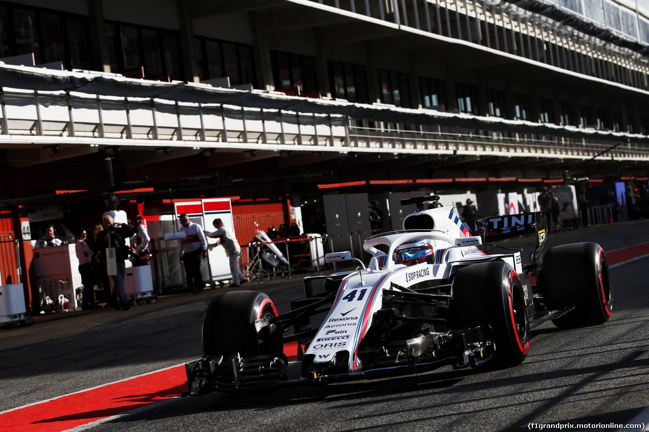 TEST F1 BARCELLONA 15 MAGGIO