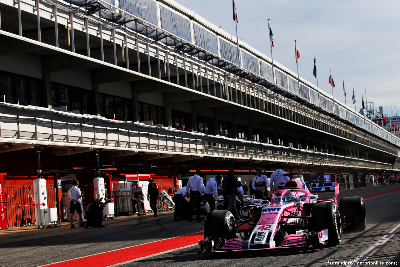 TEST F1 BARCELLONA 15 MAGGIO