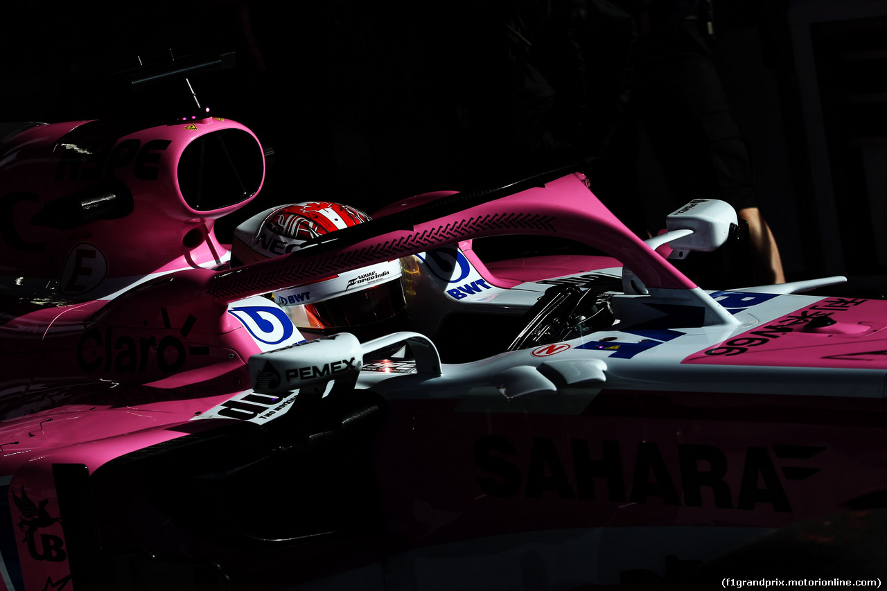 TEST F1 BARCELLONA 15 MAGGIO, Nicholas Latifi (CDN) Sahara Force India F1 VJM11 Development Driver.
15.05.2018.