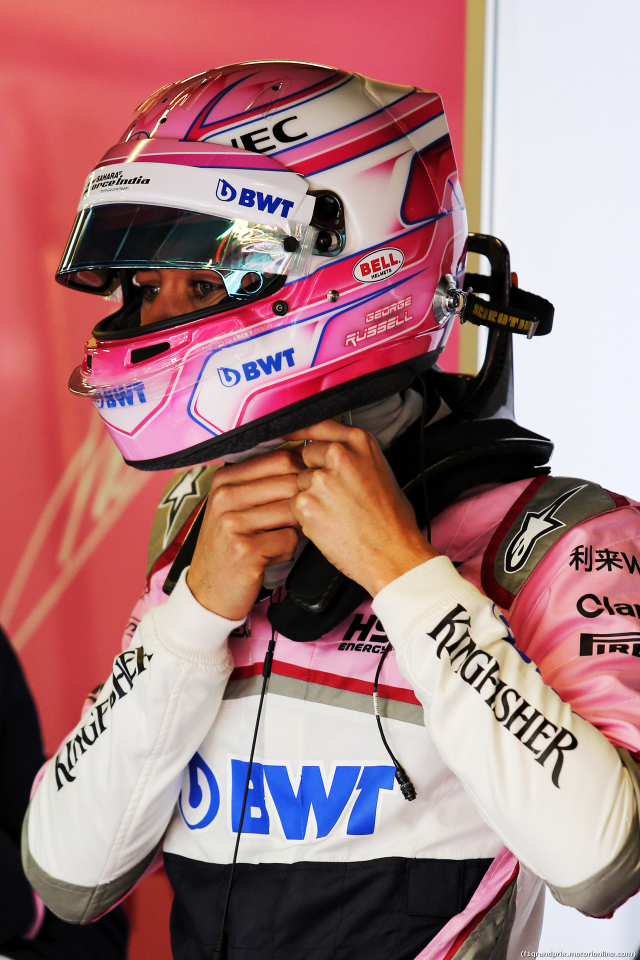 TEST F1 BARCELLONA 15 MAGGIO, George Russell (GBR) Sahara Force India F1 Team Test Driver.
15.05.2018.