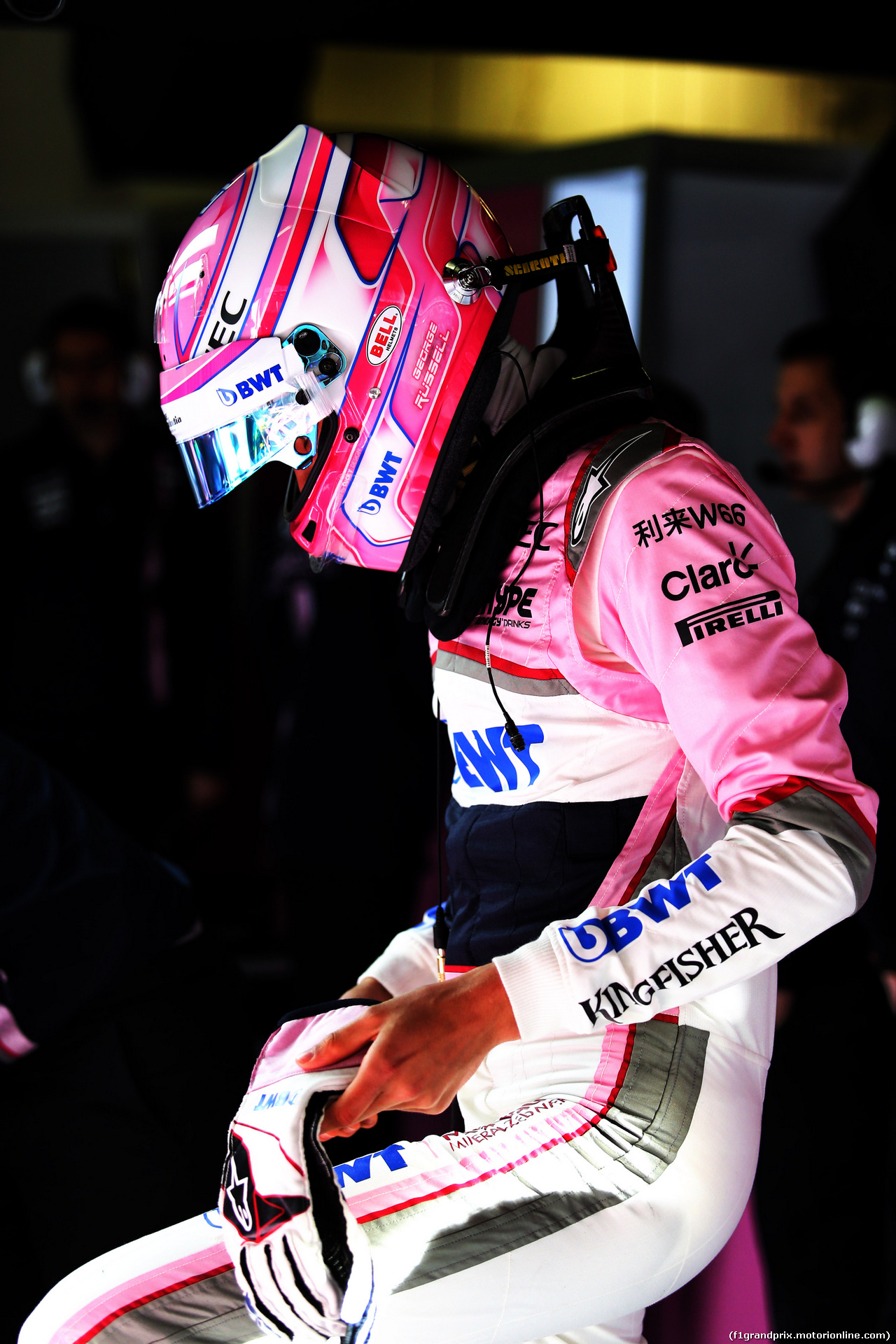 TEST F1 BARCELLONA 15 MAGGIO, George Russell (GBR) Sahara Force India F1 Team Test Driver.
15.05.2018.