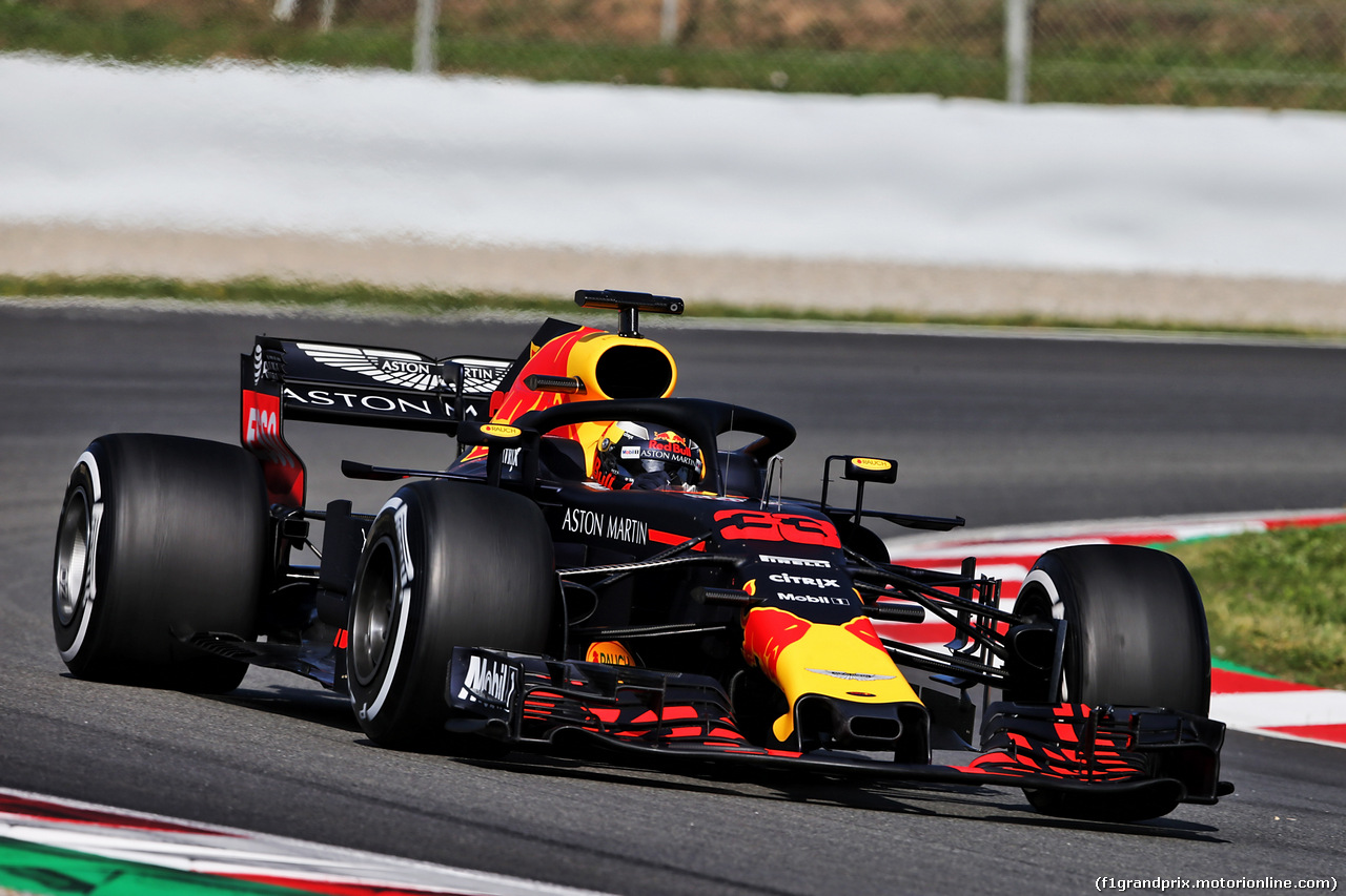 TEST F1 BARCELLONA 15 MAGGIO, Max Verstappen (NLD) Red Bull Racing RB14.
15.05.2018.