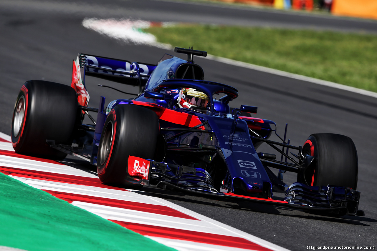 TEST F1 BARCELLONA 15 MAGGIO, Sean Gelael (IDN) Scuderia Toro Rosso STR13 Test Driver.
15.05.2018.