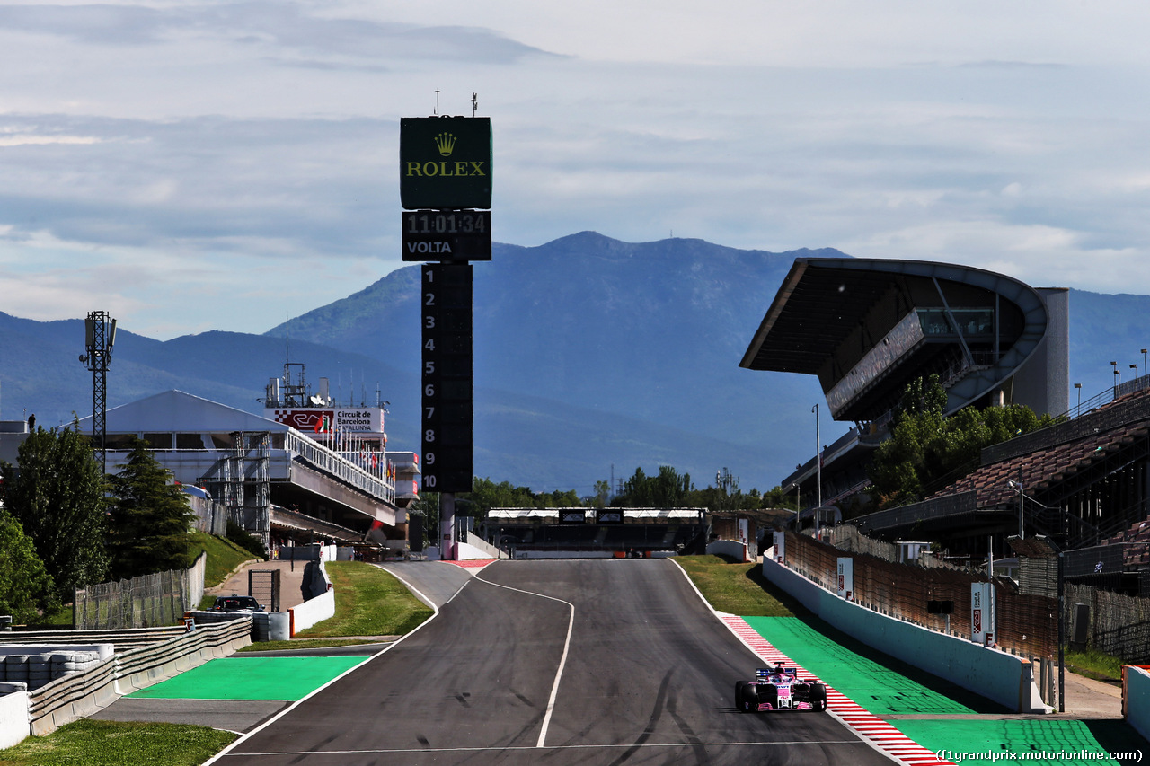 TEST F1 BARCELLONA 15 MAGGIO