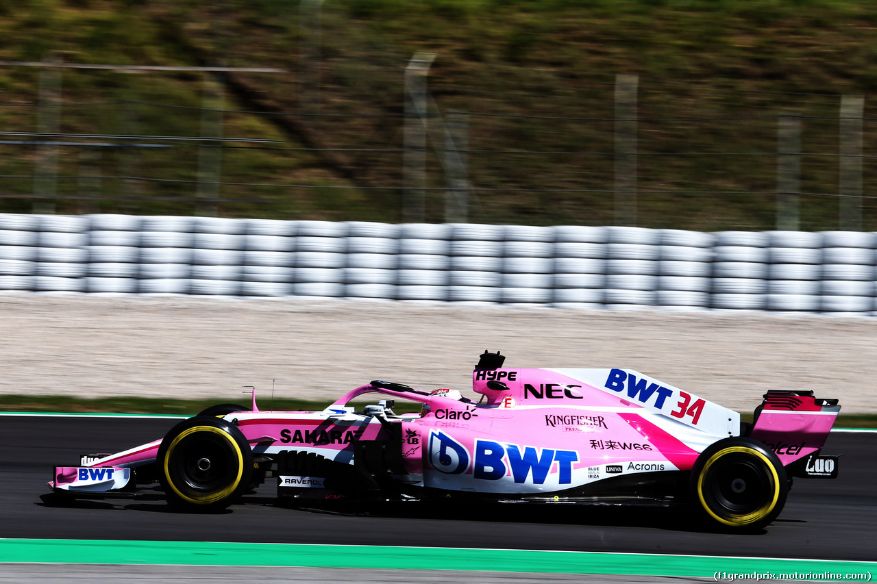 TEST F1 BARCELLONA 15 MAGGIO, Nicholas Latifi (CDN) Sahara Force India F1 VJM11 Development Driver.
15.05.2018.