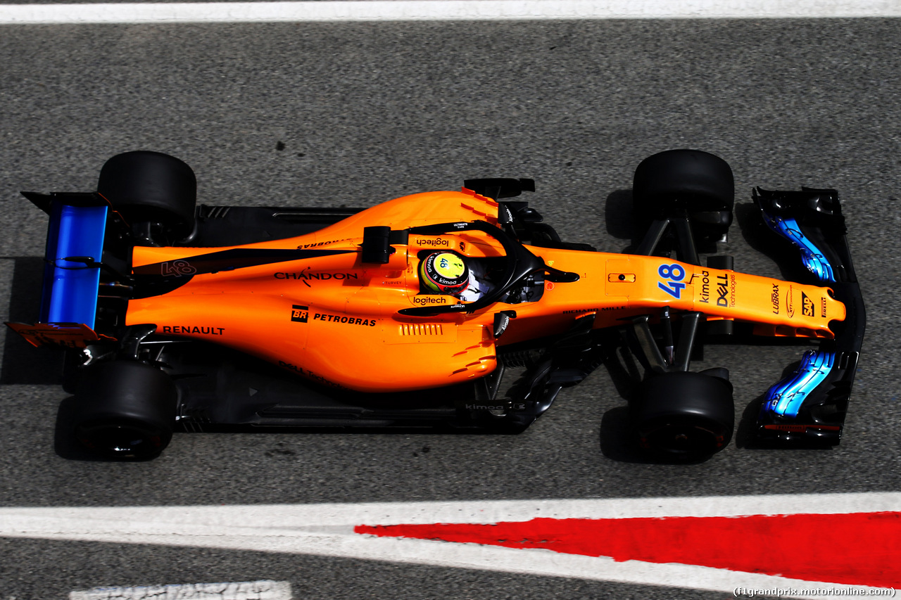 TEST F1 BARCELLONA 15 MAGGIO