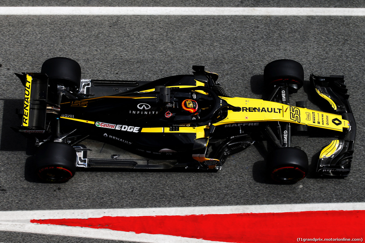 TEST F1 BARCELLONA 15 MAGGIO, Carlos Sainz Jr (ESP) Renault Sport F1 Team RS18.
15.05.2018.