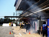 TEST F1 BARCELLONA 15 MAGGIO, Smoke coming from the Haas F1 Team garage.
15.05.2018.
