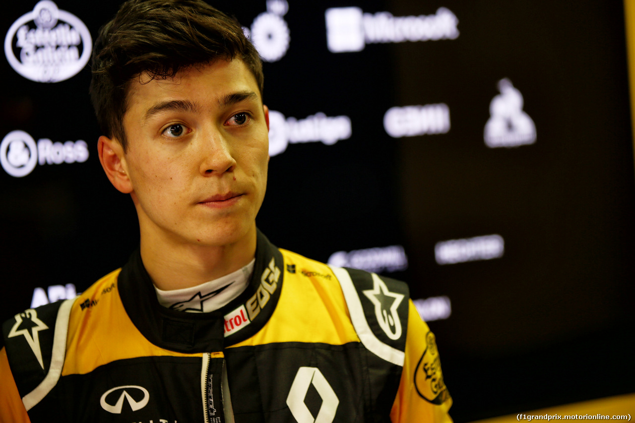 TEST F1 BARCELLONA 16 MAGGIO, Jack Aitken (GBR) / (KOR) Renault Sport F1 Team Test e Reserve Driver.
16.05.2018.