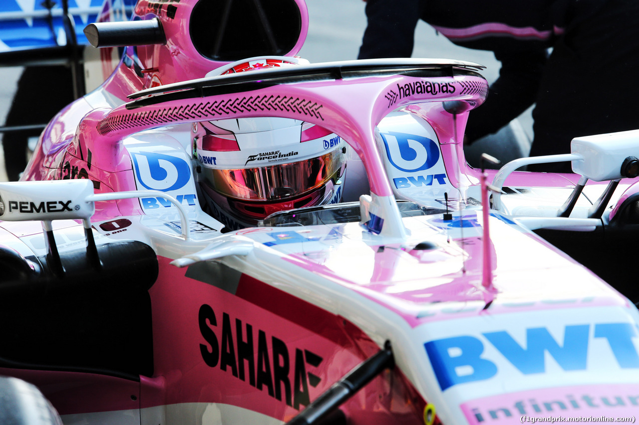 TEST F1 BARCELLONA 16 MAGGIO, Nicholas Latifi (CDN) Sahara Force India F1 VJM11 Development Driver.
16.05.2018.