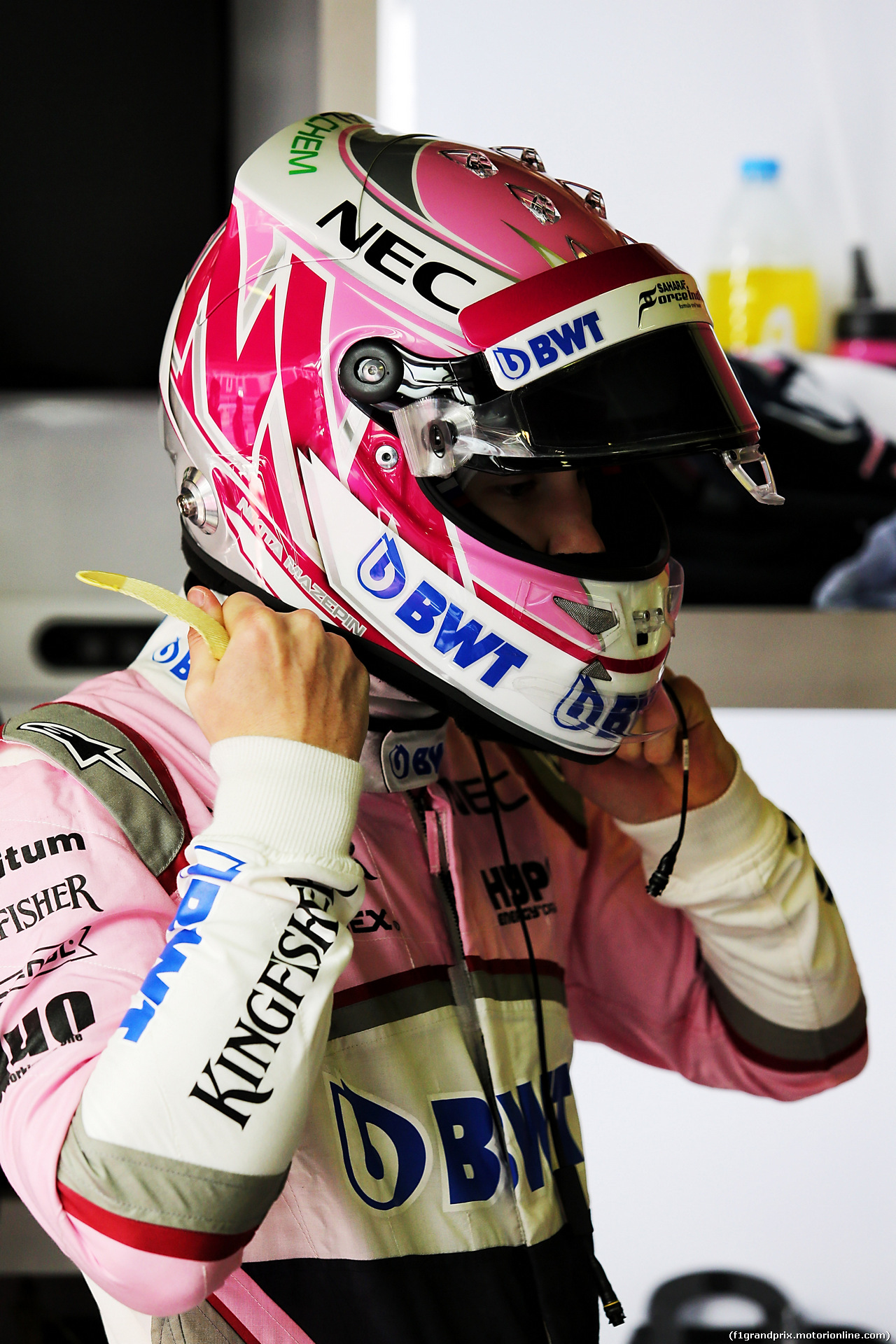 TEST F1 BARCELLONA 16 MAGGIO, Nikita Mazepin (RUS) Sahara Force India F1 Team Development Driver.
16.05.2018.