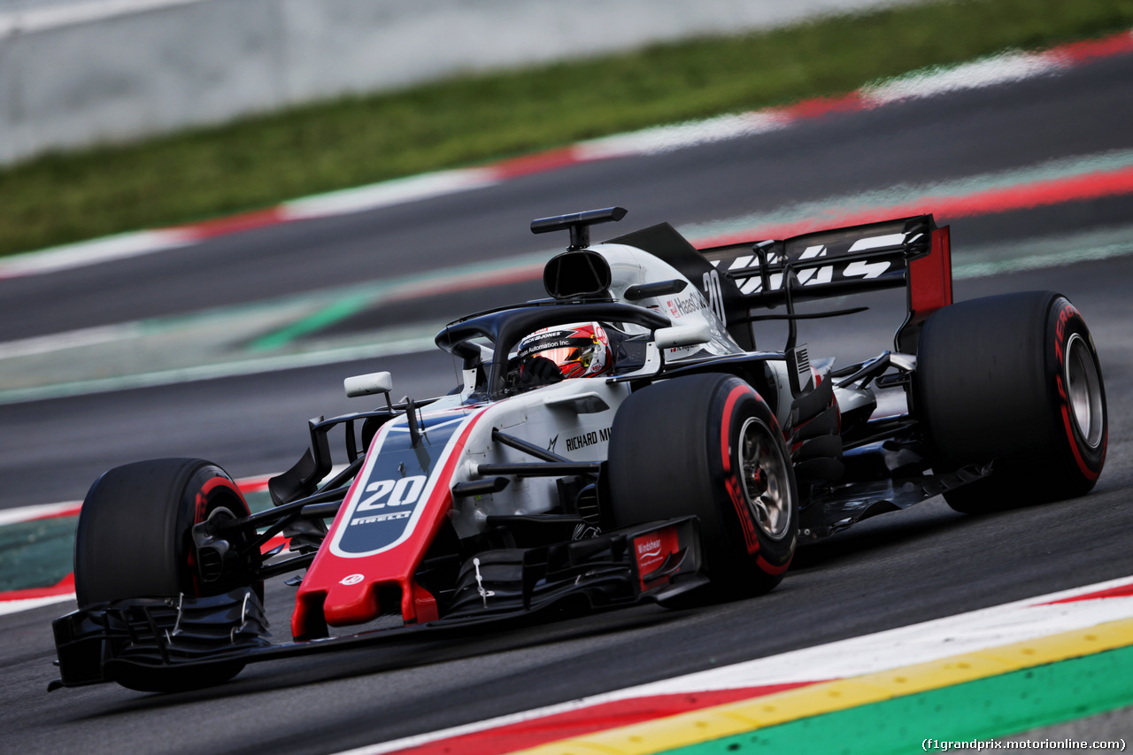 TEST F1 BARCELLONA 16 MAGGIO, Kevin Magnussen (DEN) Haas VF-18.
16.05.2018.