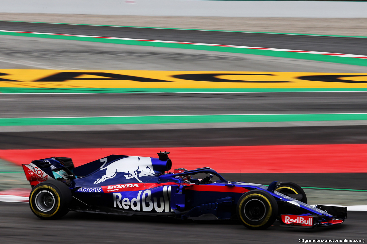 TEST F1 BARCELLONA 16 MAGGIO, Sean Gelael (IDN) Scuderia Toro Rosso STR13 Test Driver.
16.05.2018.