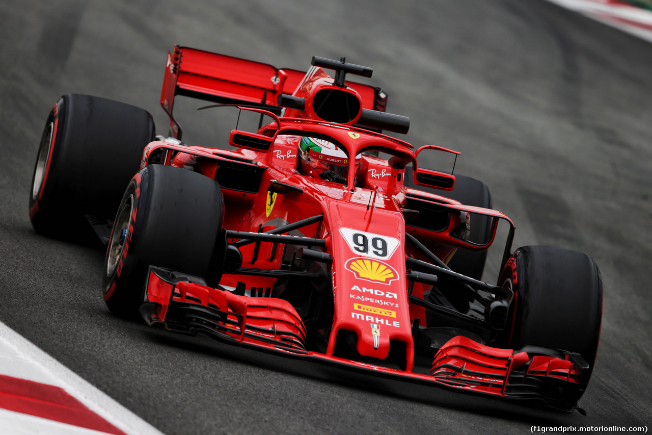 TEST F1 BARCELLONA 16 MAGGIO