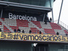 TEST F1 BARCELLONA 1 MARZO, Banner for Carlos Sainz Jr (ESP) Renault Sport F1 Team e fans in the grandstand.
01.03.2018. Formula One Testing, Day Four, Barcelona, Spain. Giovedi'.
- www.xpbimages.com, EMail: requests@xpbimages.com - copy of publication required for printed pictures. Every used picture is fee-liable. © Copyright: Moy / XPB Images