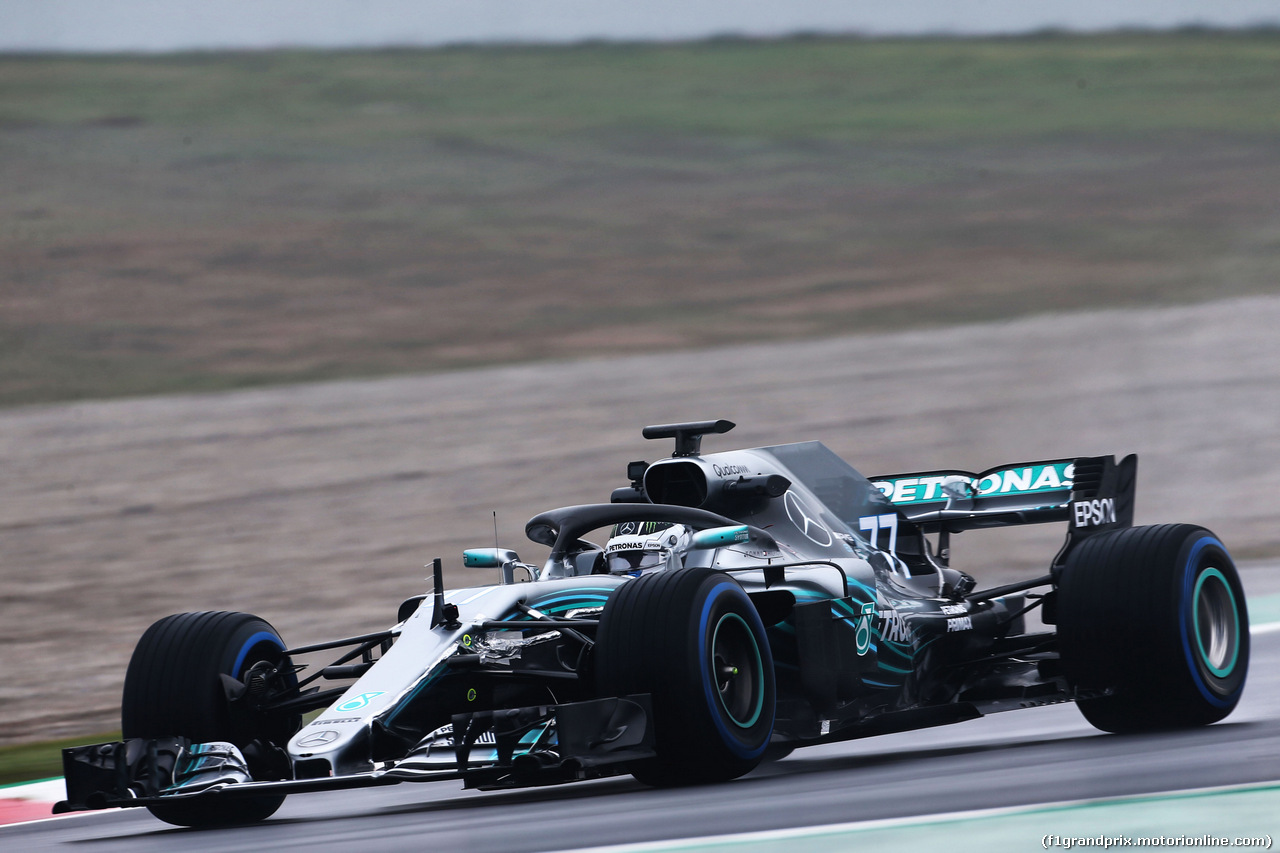 TEST F1 BARCELLONA 1 MARZO, Valtteri Bottas (FIN) Mercedes AMG F1 W09.
01.03.2018.