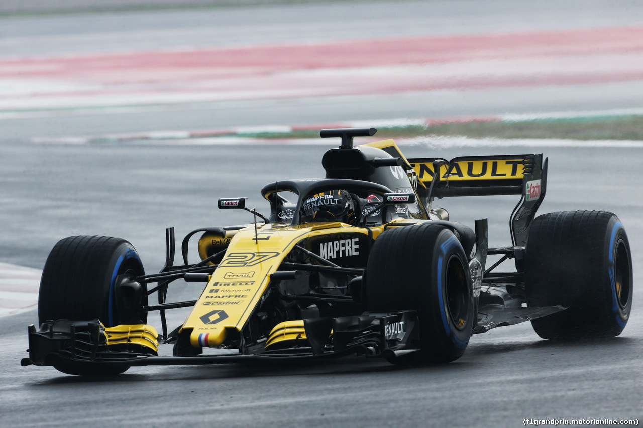 TEST F1 BARCELLONA 1 MARZO, Nico Hulkenberg (GER) Renault Sport F1 Team RS18.
01.03.2018.