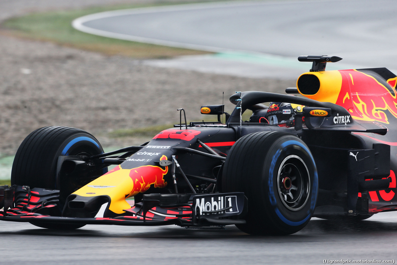 TEST F1 BARCELLONA 1 MARZO, Max Verstappen (NLD) Red Bull Racing RB13.
01.03.2018.