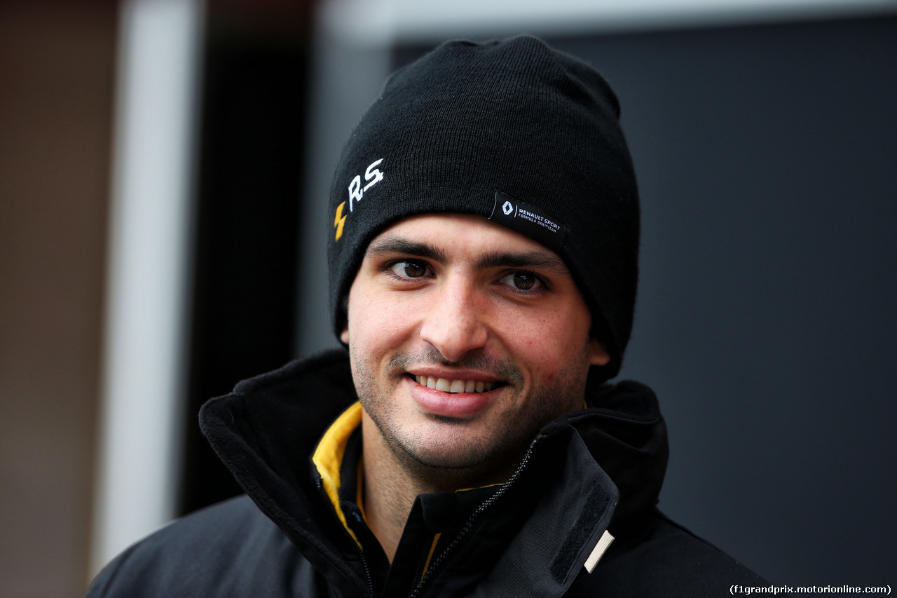 TEST F1 BARCELLONA 1 MARZO, Carlos Sainz Jr (ESP) Renault Sport F1 Team.
01.03.2018.