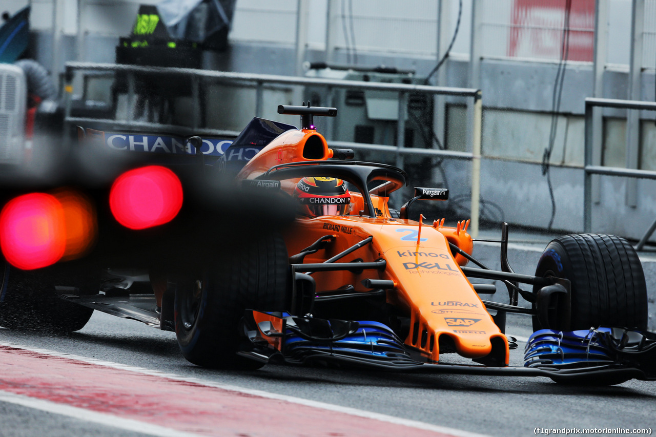 TEST F1 BARCELLONA 1 MARZO, Stoffel Vandoorne (BEL) McLaren MCL33.
01.03.2018.