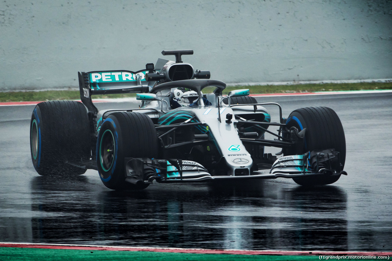 TEST F1 BARCELLONA 1 MARZO, Valtteri Bottas (FIN) Mercedes AMG F1 W09.
01.03.2018.