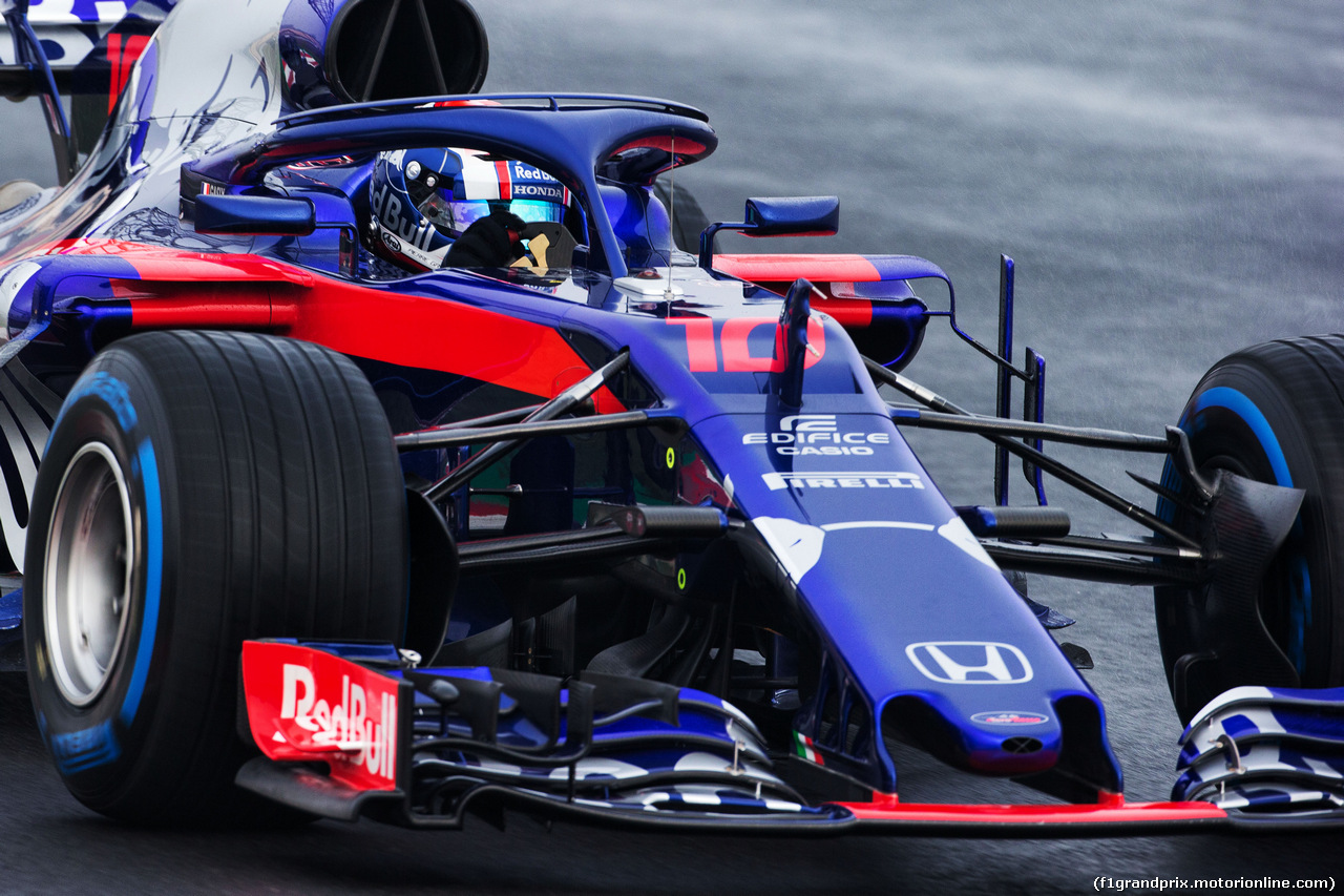 TEST F1 BARCELLONA 1 MARZO, Pierre Gasly (FRA) Scuderia Toro Rosso STR13.
01.03.2018.
