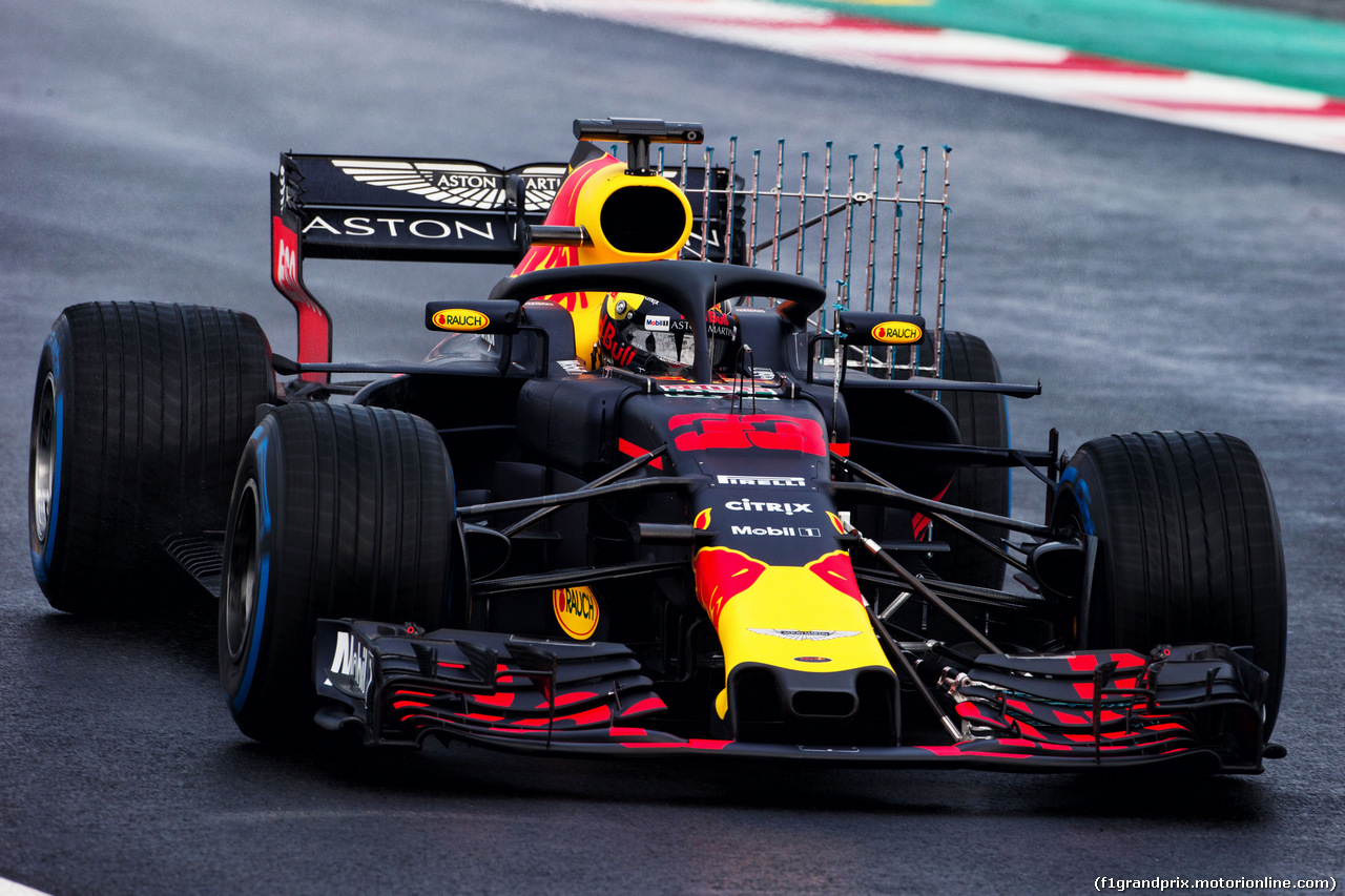 TEST F1 BARCELLONA 1 MARZO, Max Verstappen (NLD) Red Bull Racing RB13.
01.03.2018.