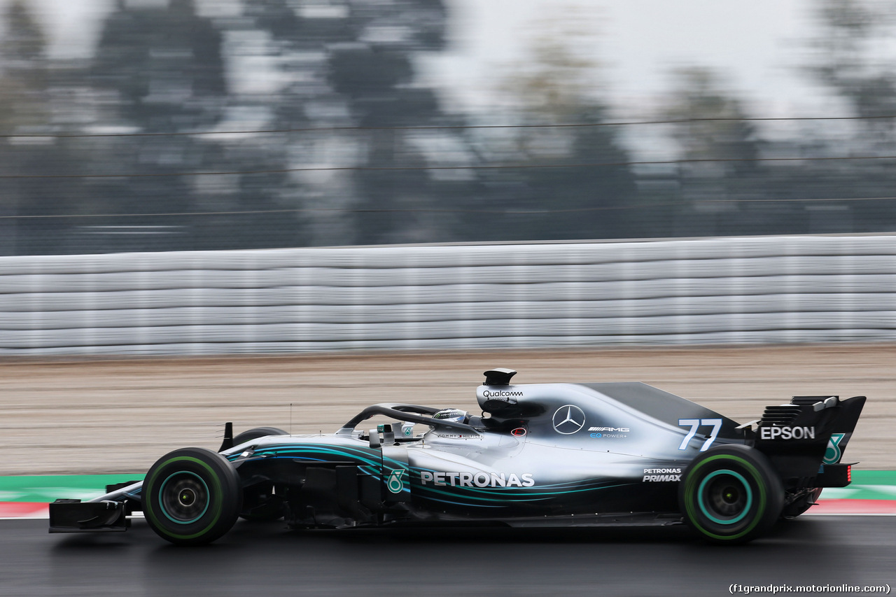 TEST F1 BARCELLONA 1 MARZO, Valtteri Bottas (FIN) Mercedes AMG F1 W09.
01.03.2018.