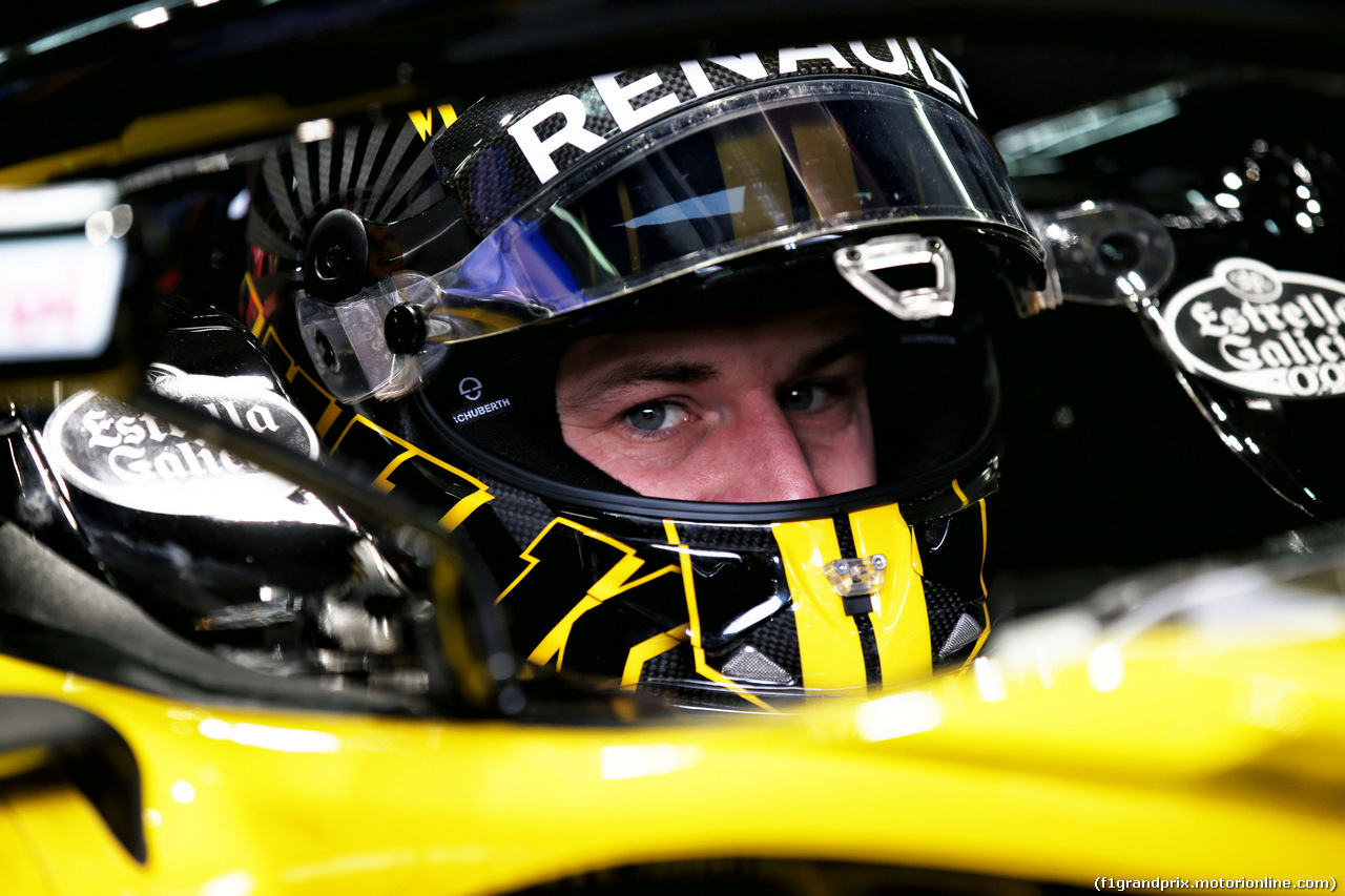 TEST F1 BARCELLONA 1 MARZO, Nico Hulkenberg (GER) Renault Sport F1 Team RS18.
01.03.2018.