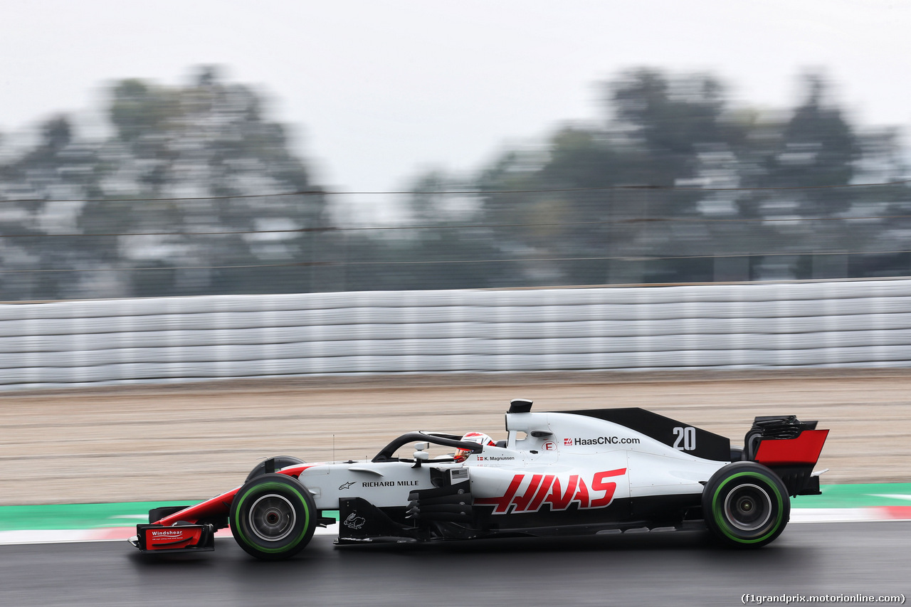 TEST F1 BARCELLONA 1 MARZO, Kevin Magnussen (DEN) Haas VF-18.
01.03.2018.