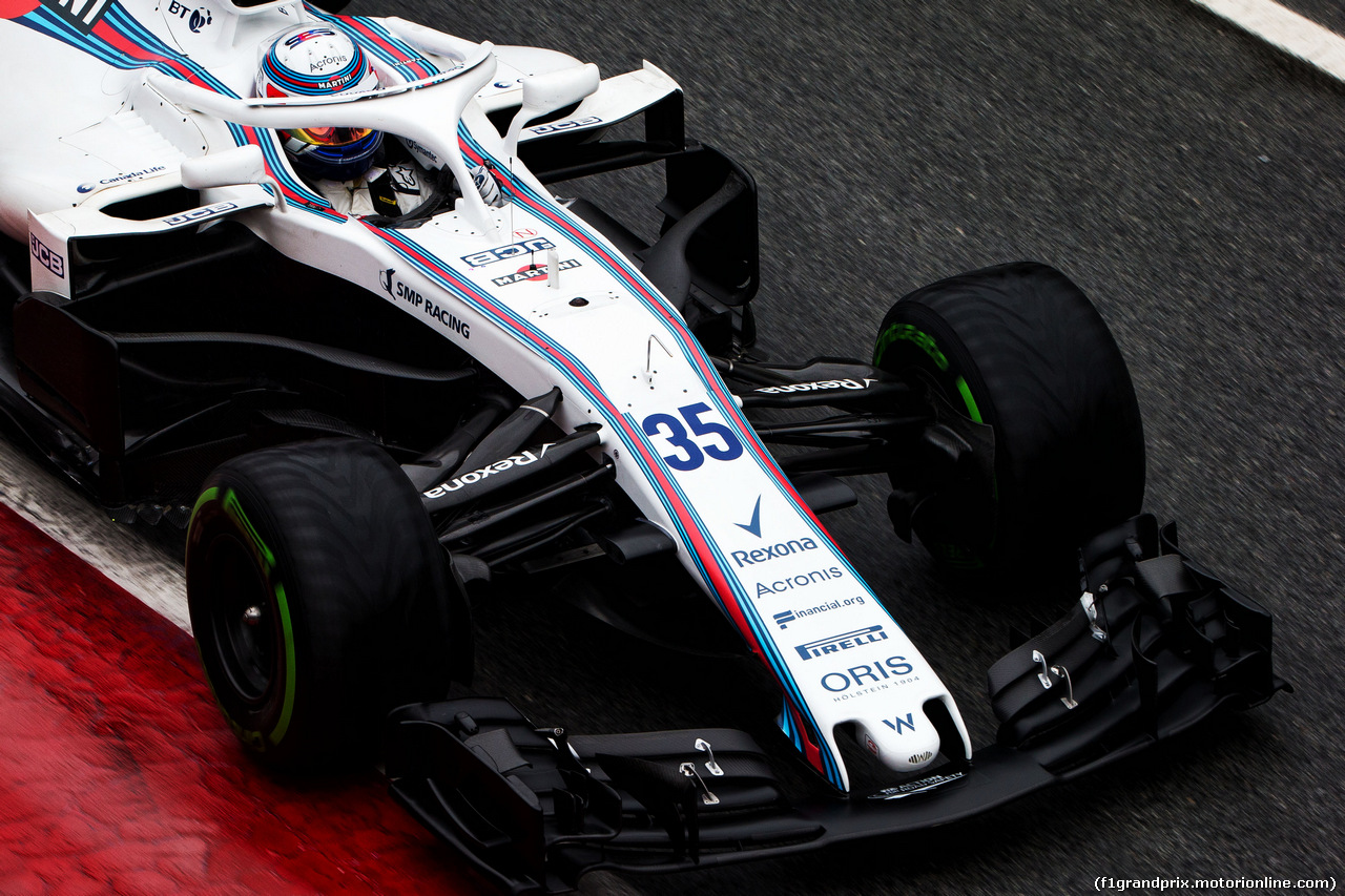 TEST F1 BARCELLONA 1 MARZO