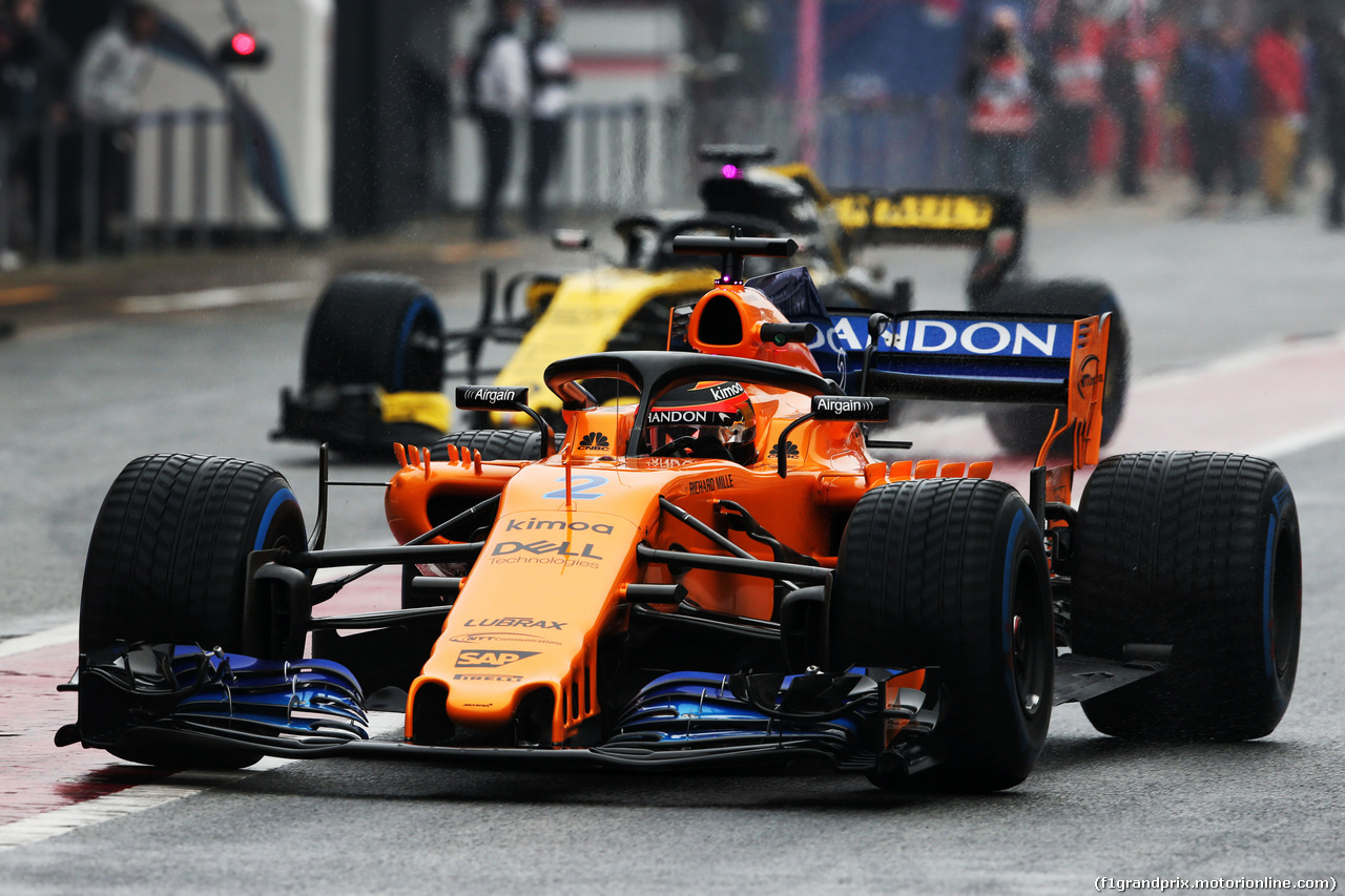 TEST F1 BARCELLONA 1 MARZO, Stoffel Vandoorne (BEL) McLaren MCL33.
01.03.2018.