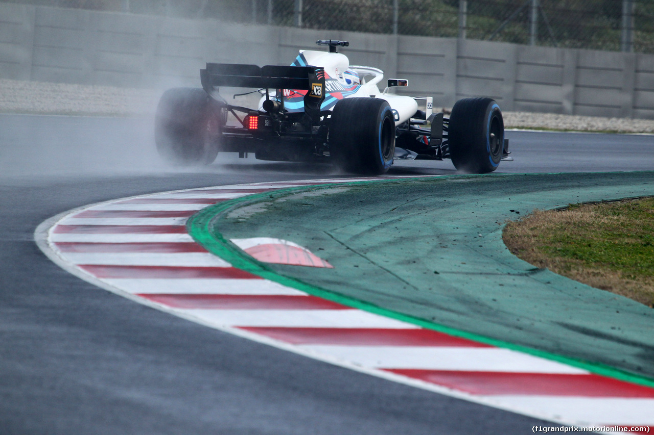 TEST F1 BARCELLONA 1 MARZO, 01.03.2018 - Sergey Sirotkin (RUS) Williams FW41